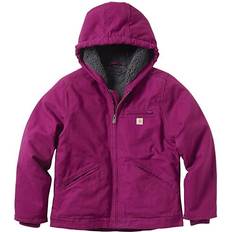 Jackets Carhartt Girl's Sierra Sherpa-lined Jacket - Caspian Plum