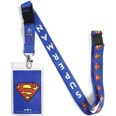 Superman Repeating Logos Lanyard