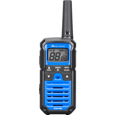 Walkie Talkies Midland Walkie Talkie XT30 Pro, Carga Rápida, 16 canales, USB, Alcance de 6 km, Azul