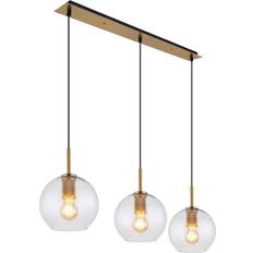 Globo Lighting Adara Mässing/guld Pendellampa