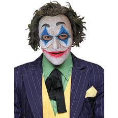 Blå Heldækkende masker Kostumer Ghoulish Productions Crazy Jack Clown Maske