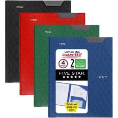 Acco Office Supplies Acco Five Star 2-Pocket Folders, 4