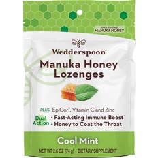 Mint Supplements Wedderspoon Manuka Honey Lozenges Cool Mint 2.6