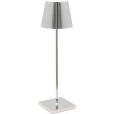 Zafferano Poldina Batteri Dekor Krom Bordslampa