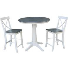 Dining Sets International Concepts Olivia Round Dining Set