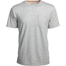 Timberland T-shirts Timberland Men's Base Plate Pocket Work Tee - Light Grey Heather