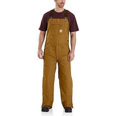 Work Wear Carhartt Loose Fit Washed Duck Insulated Bib Overall