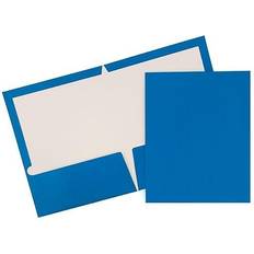 Office Supplies Jam Paper Laminated Two Pocket Glossy School Folders 25 Pack