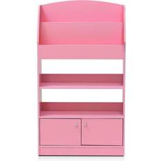 KidKanac Bookshelf 4 Tier with Cabinet