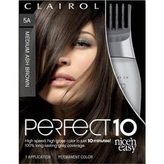 Hair Products Clairol Nice n Easy Perfect 10 Hair Color 5A Medium Ash