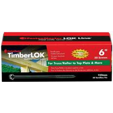 Fasteners FastenMaster Timberlok wood screws, 6-in., 50-pk. -fmtlok06-50