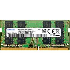 Samsung 16gb ddr4 3200mhz sodimm pc4-25600 cl22 2rx8 1.2v 260-pin so-dimm lap