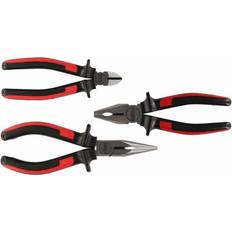 KS Tools Needle-Nose Pliers KS Tools Pliers Set 115.1010 with Cutting Function Tool Steel Needle-Nose Plier