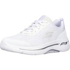 Skechers Go Walk Arch Fit - White/Silver