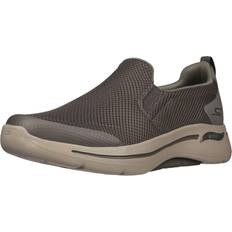 Men - Natural Trainers Skechers GO WALK ARCH FIT-TOGPATH Mens Trainers Taupe/Natural/Natural: