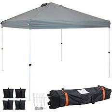 Garden & Outdoor Environment Sunnydaze 12x12 Foot Premium Pop-Up Canopy