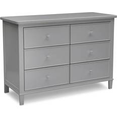 Non-Toxic Dressers Delta Children Haven 6 Drawer Dresser with Interlocking Drawers