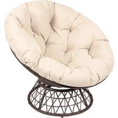 Brown Lounge Chairs Milliard Papasan Lounge Chair