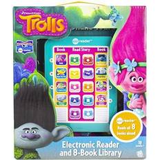 Plastique Livres d'Activités Cli DreamWorks Trolls Me Reader Electronic Reader and 8Book Library Sound Book Set by Erin Rose Wage