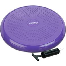 Lila Balanceplatten Relaxdays Balance-Kissen violett