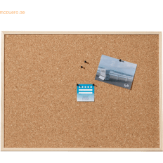 Braun Papierschneider Dahle Kork-Pin-Wandtafel 40x30cm braun