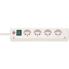 Brennenstuhl Bremounta Extension Socket 4-way white 1.5m H05VV-F 3G1.5