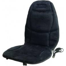 Heated seat cushion Wagan velour heated seat cushion black