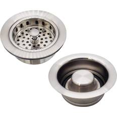 Sink Strainers Westbrass D2165-07 Post Style Large Kitchen Basket Strainer