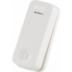 Foss Europe Trend Bluu 1 Novus dørklokke, 230V, hvid