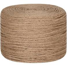 Hilos y Materiales de Costura vidaXL Jute Rope 50 m Long 8 mm Thick n/a