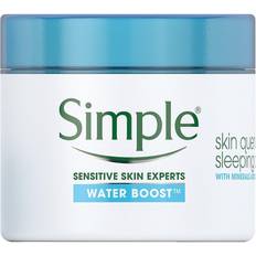 Simple Skincare Simple of 3 sensitive water boost skin quench sleeping cream