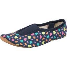 Beck Ballerinasko - Blå/Navy/Gul/Lilla/Rød