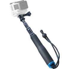 Camera Tripods Trehapuva selfie stick, 19” waterproof extension hand grip 19''monopodblue