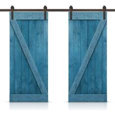 Calhome CALHOME 72 Z Bar Series Ocean Sliding Door (x82.7")