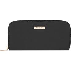 Rfid Blocking Zip Wallet - Black