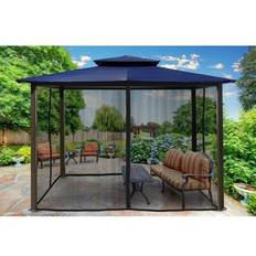 Gazebo with mosquito netting Paragon Outdoor Soft Top Gazebo with Mosquito Netting