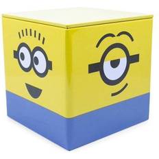 Scatole portaoggetti Ukonic Despicable Me Minions Tin Storage Box Cube Organizer with Lid 4 Inches