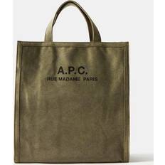 A.P.C. Recuperation tote bag jaa_kaki One size