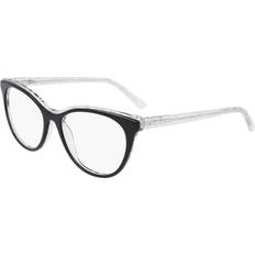 Briller & Læsebriller Bebe BB5189 001 55 Briller Kvinder Black Jet Black On Clear 55mm