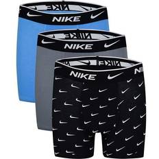 Nike Everyday Cotton Boxer Brief - Azul Oscuro/Grafito/Negro/Blanco