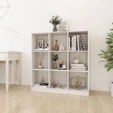 vidaXL Bogskab/rumdeler 104x33,5x110 massivt Bogreol