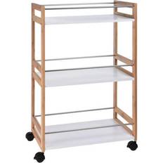 Beige Trolley Tafels Bigbuy Cooking Trendy Keukentrolley