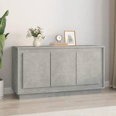 Mobili vidaXL Betongrau 102 x 35 x 55 cm Sideboard