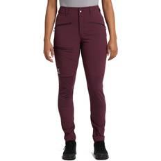 Mid slim pant Haglöfs Mid Slim Pant Women Aubergine