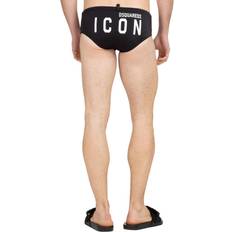 DSquared2 Men Swimwear DSquared2 ICON Swim Brief, Black/white