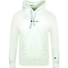 Champion Digital Print Logo Hoodie - White