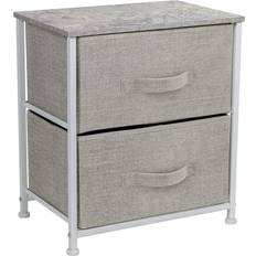 Sorbus Classic Nightstand with 2 Bedside Table