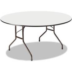 Black round folding table Iceberg Round Premium Dining Table