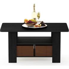 Soffbord med låda Furinno Andrey Med Låda Americano Medium Brun Soffbord