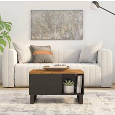 Møbler vidaXL 60x50x35 massivt mangotræ Sofabord